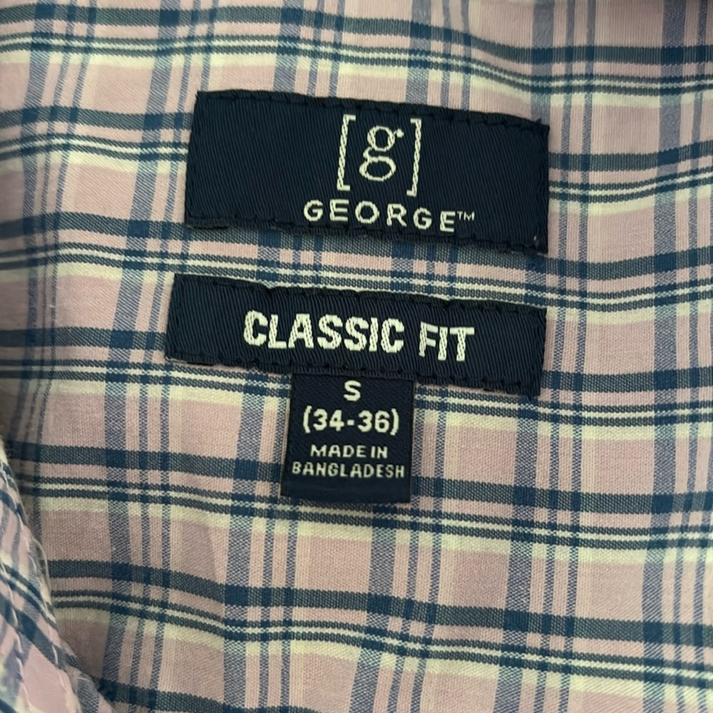Button up nice  shirt plaid for fall or spring